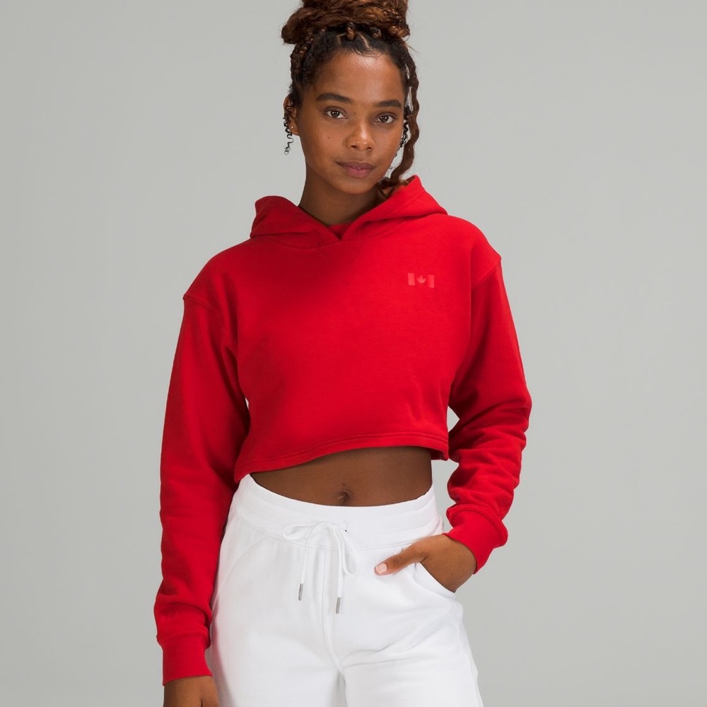Team Canada All Yours Cropped Hoodie *COCO Logo